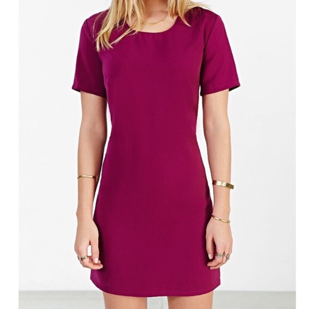 Anthropologie Purple dress mini Kimchi Blue